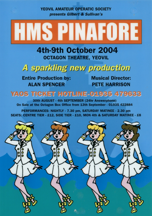 HMS Pinafore 2004 Poster